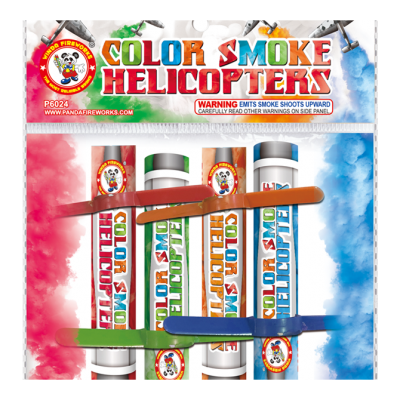 COLOR SMOKE HELICOPTERS